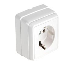 BRON S/Ü TOP.LI PRİZ PORSELEN BEYAZ 1